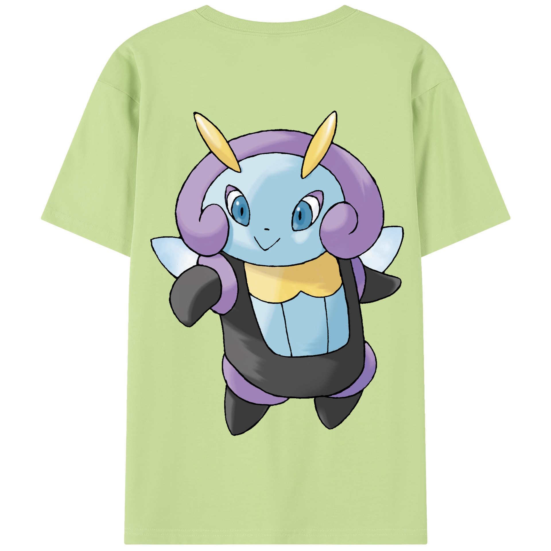 （画像用） ポケットモンスター Pokémon 綿100％半袖Tシャツ（背面プリント）